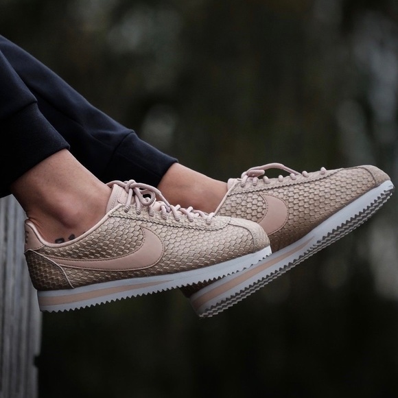 Nike Shoes - Nike Gold Fish Scale Cortez Sneakers